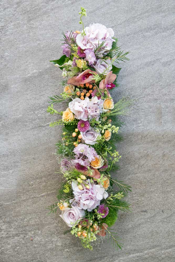 long and narrow arrangement 2